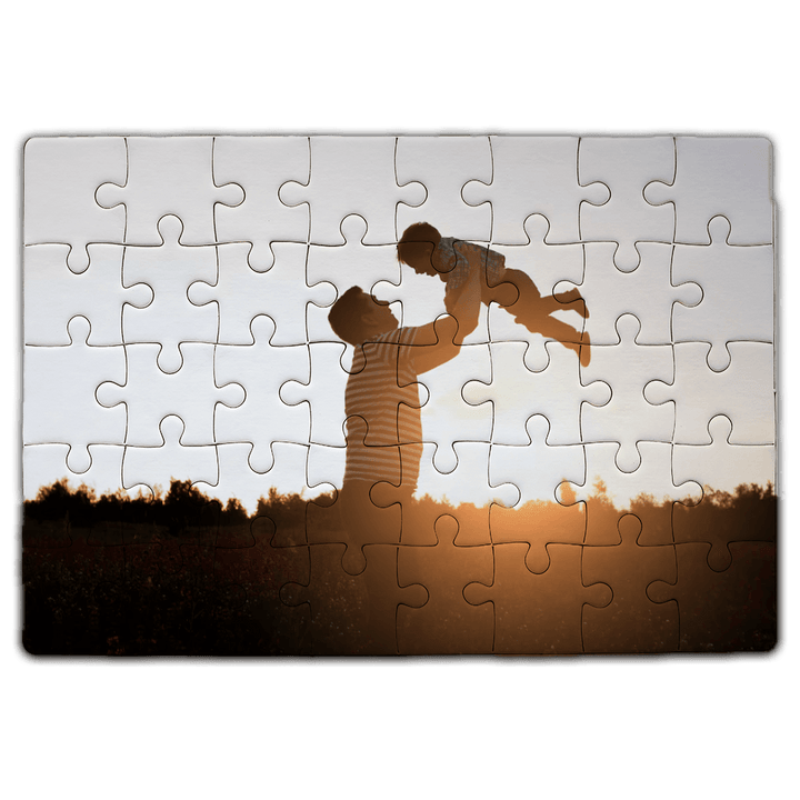 Puzzle na Dzień Ojca ze zdjęciem - Mejkmi - Personalizowane Prezenty Dla Twoich Bliskich!